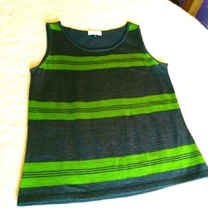 TAHARI Arthur S. Levine Knit Tank Petite